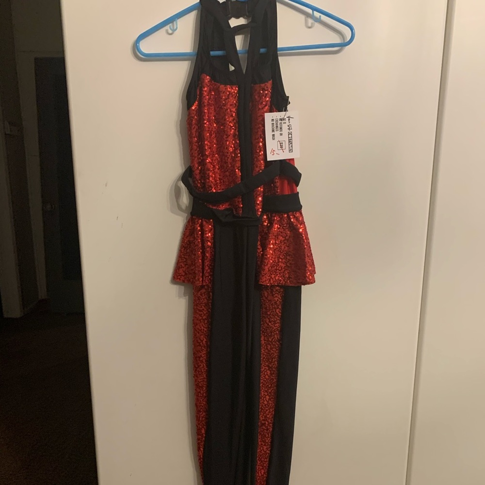 Queen of Hearts/ Jester Child dance costume